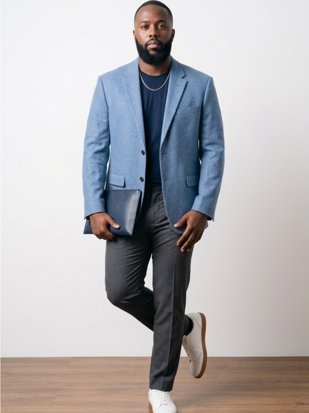 Pre Love Classic Blue Men's Blazer